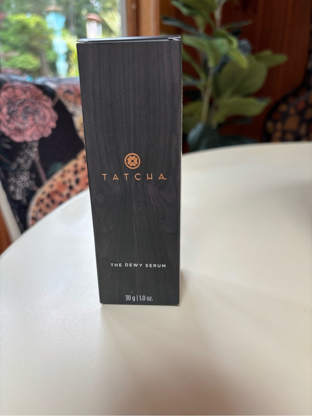 Tatcha Dewy Serum Box - Black with Rose Gold Logo
